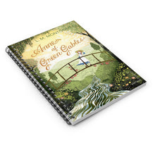 Load image into Gallery viewer, Anne of green gables Spiral Notebook  - Ruled Line - Storybook cover - Journal diary for the bibliophile
