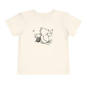 Winnie the Pooh and Piglet Tshirt kids sizes