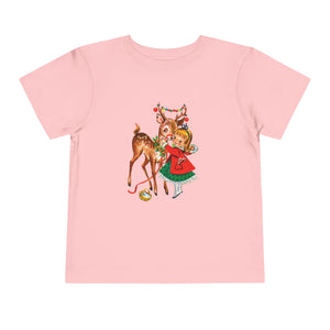 kids vintage Christmas Tshirt