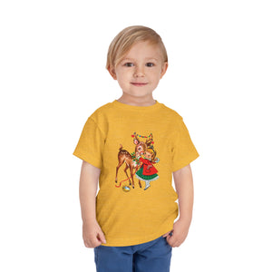 kids vintage Christmas Tshirt