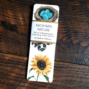 Backyard Nature Bookmarks Pack, Set of 6 Bookmarks