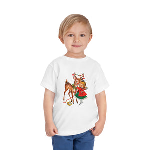 kids vintage Christmas Tshirt