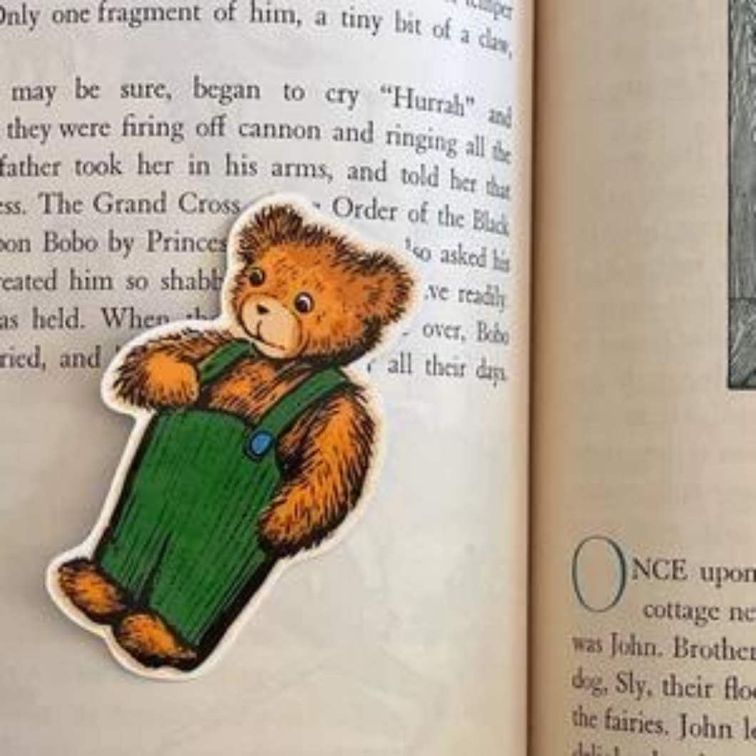 Corduroy Bear Sticker