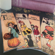 Load image into Gallery viewer, Halloween Bookmarks Set of 4
