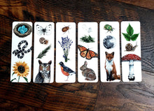 Load image into Gallery viewer, Backyard Nature Bookmarks Pack, Set of 6 Bookmarks
