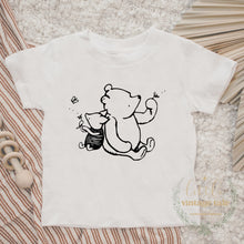 Load image into Gallery viewer, Winnie the Pooh and Piglet Tshirt kids sizes
