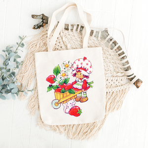 Strawberry shortcake tote bag for kids