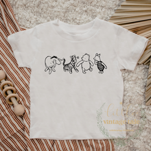 Load image into Gallery viewer, Winnie the Pooh and friends Tshirt
