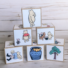 Load image into Gallery viewer, Winnie the Pooh Classic nursery Blocks
