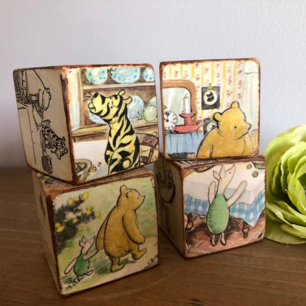 Winnie the Pooh nursery Blocks