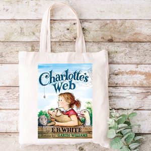 Charlotte's Web Storybook canvas Tote bag