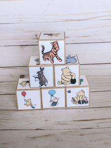 Winnie the Pooh Classic nursery Blocks