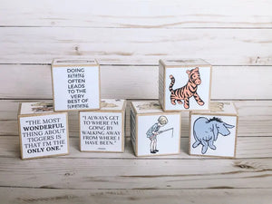 Winnie the Pooh Classic nursery Blocks