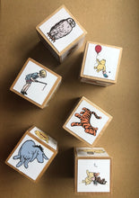 Load image into Gallery viewer, Winnie the Pooh nursery Blocks ~ Classic Collection ~ Pooh Bear and hundred acre wood friends.
