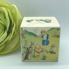 Load image into Gallery viewer, Winnie the Pooh nursery 1 Block ~ Classic wooden block ~ Pooh bear
