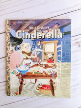 Load image into Gallery viewer, A Little Golden Book - Cinderella -I am a ballerina - Tawny Scrawny lion - Richard Scarry
