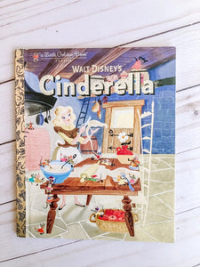 A Little Golden Book - Cinderella -I am a ballerina - Tawny Scrawny lion - Richard Scarry