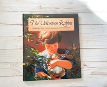 Load image into Gallery viewer, The velveteen rabbit vintage hardcover book 1995-1998 children classic illustrations by Donna Green
