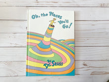 Load image into Gallery viewer, Oh the Places you&#39;ll go Dr. Seuss  Vintage 1990
