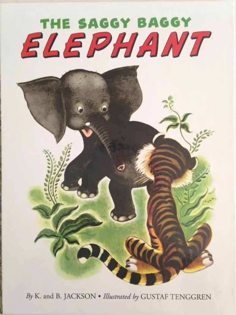 Little Golden Book - The Saggy Baggy Elephant - KB Jackson