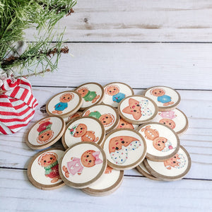 Christmas Gingerbread memory matching game