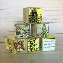 Load image into Gallery viewer, Madeline in Paris Wooden Blocks - Ludwig Bemelmans - story book blocks
