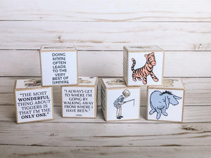 Winnie the Pooh Classic nursery Blocks