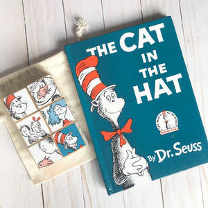 Dr Seuss The Cat in the Hat nursery Blocks