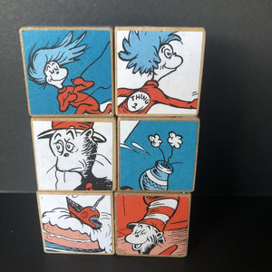 Dr Seuss The Cat in the Hat nursery Blocks