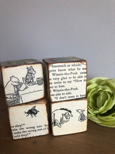 Winnie the Pooh nursery Blocks