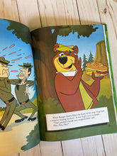 Load image into Gallery viewer, Yogi Bear Jelly Stone park book - 1990 Vintage copy - Hanna Barbera Bear - collectible books
