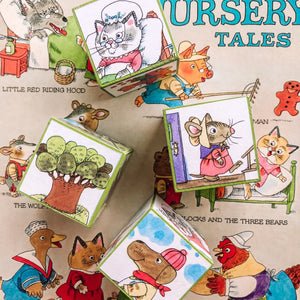 Richard Scarry Wood blocks ~ Storybook Animal Nursery Tales