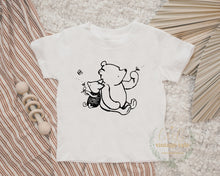 Load image into Gallery viewer, Winnie the Pooh Tshirt - Toddler sizes - Spring and summer T-shirts - Pooh and Piglet
