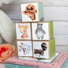 Load image into Gallery viewer, Baby Animals Nursery Wooden blocks ~ 1 Block
